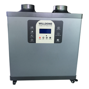 C200Yแบบพกพาเชื่อมSolderingเลเซอร์ควันFume <span class=keywords><strong>Extractor</strong></span>สำหรับHome Office Workshop Dualแขน - Product Image 6