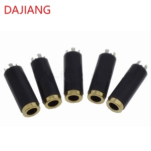 DAJIANG OEM <span class=keywords><strong>Conector</strong></span> <span class=keywords><strong>hembra</strong></span> personalizado 3,5mm 3 polos 6.0D 20L <span class=keywords><strong>Conector</strong></span> de enchufe de audio para auriculares - Product Image 1