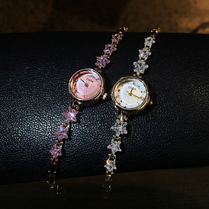 Reloj de Pulsera CILOA con Estrella Rosa para Mujer, de Alta Calidad, Elegante, Regalo de Lujo, Resistente al Agua, Reloj de Cuarzo Personalizable - Product Image 6