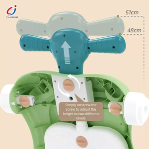Chengji Montessori Aktivitätsbrett Lauflernhilfe Multifunktional Verwandelbar 3-in-1 Kleinkind-Lauflernhilfe mit Musikspielzeug Babywalker - Product Image 2