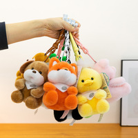 Support Personnalisé - Vente en Gros de Porte-clés en Peluche Personnalisés, Jouets en Peluche Animaux Mignons, Porte-clés en Peluche Personnalisables, Vente Chaude