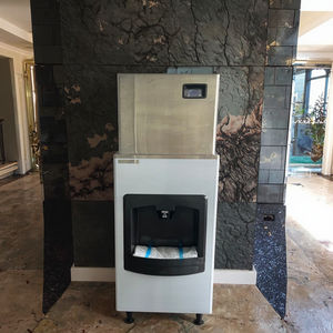 Máquina de Hacer Hielo de Grado Alimenticio, Tipo Mesa, Dispensador de Hielo Automático Multifuncional - Product Image 1