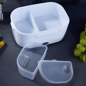 Chauffe-plat électrique portable en plastique 110V/220V, boîte à lunch chauffante, boîte à lunch thermique pour aliments chauds - Product Image 3