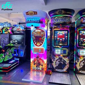 Macchina da Boxe Arcade Elettronica a Monete per Giochi di Pugilato, Gioco di Potenza e Precisione - Product Image 3