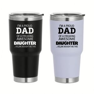 Couple Bride Tumbler Cup Gift <b>Set</b> for Mr and Mrs Stainless Steel Tumbler <b>Coffee</b> Cup <b>Mug</b> with Lid and Straw - Product Image 2