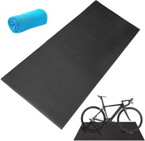 <span class=keywords><strong>Tapis</strong></span> <span class=keywords><strong>pour</strong></span> vélo d'exercice, vélo <span class=keywords><strong>stationnaire</strong></span>, vélo de spinning, rameur - Product Image 2