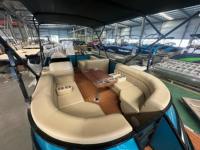 Kapal Ponton Sport Mewah Berbahan Aluminium dengan Sunbed 17FT Mesin Luar (Outboard) untuk Memancing, Hiburan, dan Wisata untuk 8-10 Orang