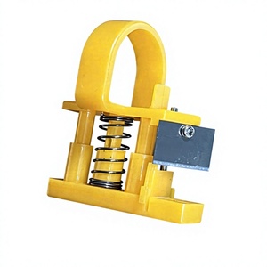 Pince à ressort manuelle en plastique jaune SONO J69 pour accessoires de jardin, conception simple pour le bricolage, construction durable - Product Image 1