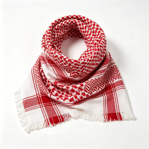 Pañuelo Shemagh de Poliéster Duradero al por Mayor, Keffiyeh Árabe Resistente a las Arrugas para Hombre - Product Image 3