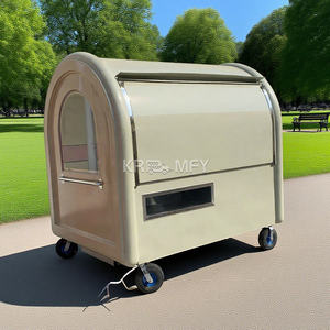 Customized Ice Cream Street Coffee Cart Snack Bar Food Trailers Fully Equipped Kitchen Mobile Hot Dog Vans - Product Image 2