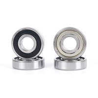 Roulement à billes à gorge profonde haute vitesse 6007rs 6007 2rs 35x62x14mm 6007z 6007 Zz 6007 2z en acier chromé pour machine