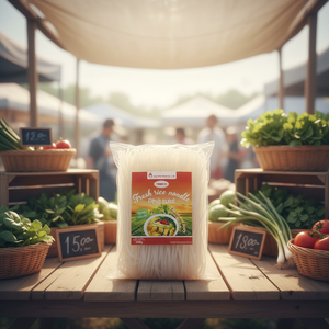 Los Mejores Fideos de Arroz Vietnamitas Frescos, Auténticos Fideos Secos Vietnamitas: Opciones Personalizables OEM/ODM para Mercados Globales - Product Image 1