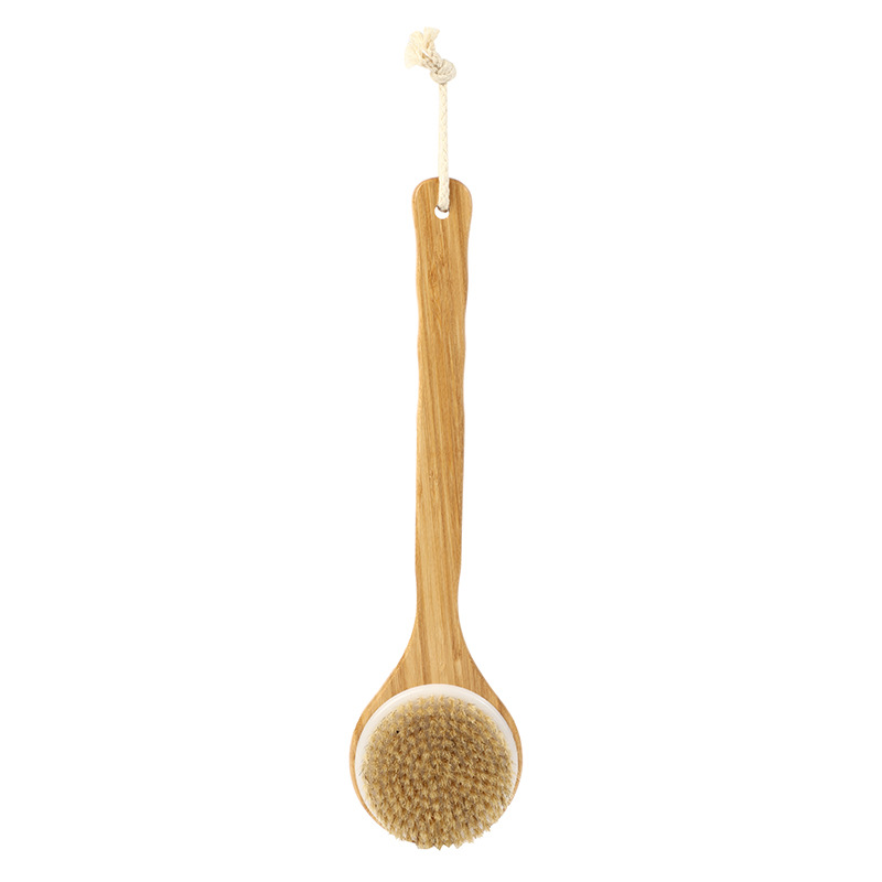Brosse à manche long en bambou 40x10,5 sans fil