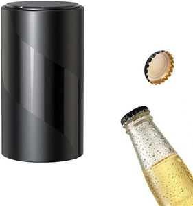 Ouvre-bouteille automatique à pression en acier inoxydable durable, résistant à l'usure, rechargeable, éco-responsable, avec logo personnalisé - Product Image 1