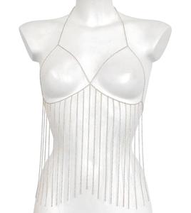 Custom Body <strong>Chain</strong> Tassel Bikini Sexy Dress Breast Shoulder <strong>Chain</strong> 18k <strong>Gold</strong> Plated Body <strong>Chains</strong> Bridal <strong>Top</strong> Women Jewelry - Product Image 5