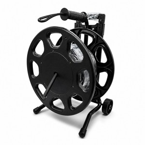 <span class=keywords><strong>Enrouleur</strong></span> de Câble Électrique 16A 230V 50m IP44, Tambour de Câble Industriel H05VV-F 3G1.5 pour Atelier et Chantier - Product Image 2