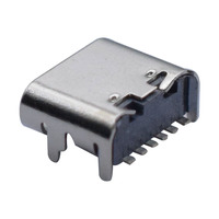 Prise en charge d'achat unique personnalisation prise DIP Port prise bornes électriques 6 broches Usb Type c connecteur femelle