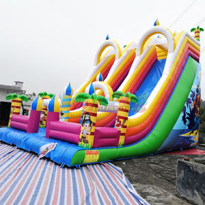 Tobogán inflable pirata, castillo inflable gigante comercial para fiestas infantiles al aire libre - Product Image 3