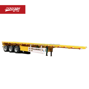 Xe tải vận chuyển <span class=keywords><strong>container</strong></span> sàn phẳng JOZOTG 2/3/4 trục, rơ moóc sàn phẳng 20ft, 45ft, 40ft - Product Image 6
