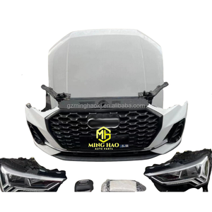 2020-2023 cho Audi Q3 Front Lip BodyKit Carbon Front & Rear <span class=keywords><strong>Bumper</strong></span> lắp ráp bên ngoài phụ tùng ô tô phụ kiện - Product Image 1