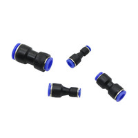 Connecteur rapide à réduction droite 4/6/8/10/12mm Raccord pneumatique en plastique pour tuyau d'air Connecteur d'eau