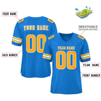 Maillots Rétro de Football Américain en Gros Personnalisables par Broderie Nom Numéro et Techniques d'Impression pour Vêtements de Sport