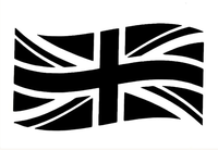 Calcomanía Personalizada de Vinilo con la Bandera del Reino Unido para Parachoques de Auto, Calcomanía Clásica de la Bandera Británica para Auto o Camioneta