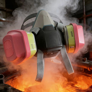 Industrieller Atemschutz 6502 Wiederverwendbar - Schutzmaske für Malerarbeiten, Schleifen und Reinigung - Product Image 1