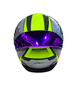 Cl <span class=keywords><strong>UM</strong></span>-107 Volwassen Full Face Motorhelm Helder Vizier Matzwarte Afwerking Vervangbare Vinnen Abs Shell Ccc Gecertificeerd Alle Seizoenen - Product Image 2