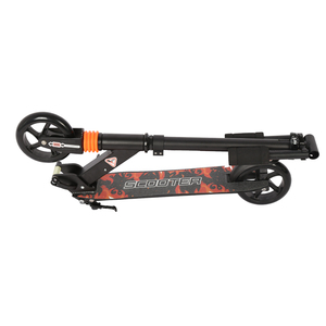 Vente en gros de Chine, trottinette pliable 2 grandes trottinettes pliantes en fer de style urbain à pédale en PU de 145mm - Product Image 6