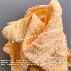 Paños de Limpieza de Algodón 100% de Colores, con Perforaciones Uniformes para Limpieza, Fabricación y Mantenimiento - Product Image 4