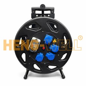 Câbles en caoutchouc IP44 Étanche Câble à coupure thermique Bobine de câble 230V Certifié CE 1000W-3600W - Product Image 4