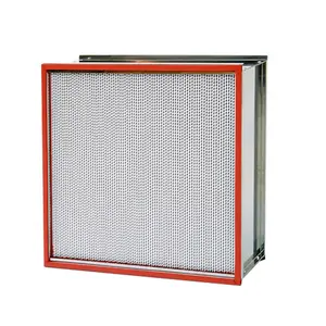 High Temperature Resistant Deep Pleated HEPA Air Filter hepa h13 filter laminar flow hepa filter