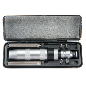 Juego <span class=keywords><strong>de</strong></span> brocas y destornillador <span class=keywords><strong>de</strong></span> <span class=keywords><strong>impacto</strong></span>, herramienta <span class=keywords><strong>manual</strong></span> CRV, 7 unidades - Product Image 3
