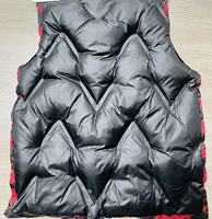 Veste en duvet 2 couches en polyester imperméable et coupe-vent Tissu Tpu motif Softshell Jacket Channel Fabric