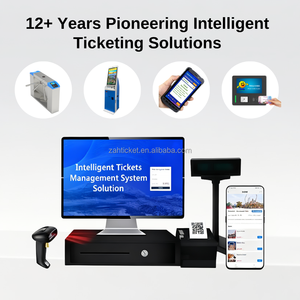 Solución Pago autoservicio Sistema de tickets inteligente Venta más rápida Código Qr Pulsera Software Museo Máquina Evento Ticket - Product Image 2
