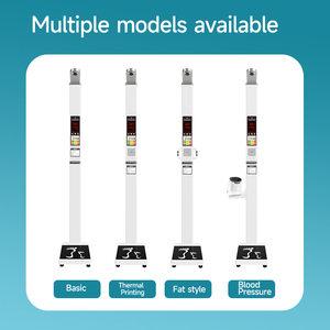 Oem ODM Hỗ trợ đồng tiền Hoạt động Kỹ thuật số LED tự động chiều cao và trọng lượng Quy mô cho phòng khám dược trung tâm sử dụng - Product Image 4