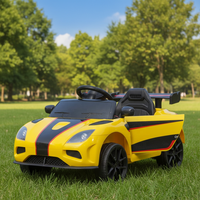 Voiture électrique pour enfants à quatre roues avec télécommande, voiture jouet pour enfants avec siège, voiture rechargeable pour bébé