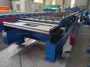 New Arrival Glazed Tile Roofing Panel IBR Trapezoidal Sheet Corrugated Iron Making Roll Forming Machine - Product Image 2