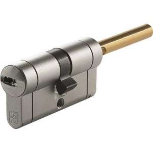 CHAMPIONS PR CILINDRO EN FORMA DE MANO MOTTURA POMO CROMO SATINADO LLAVES 5 + 1 MM 92 31 + 61 - Product Image 1