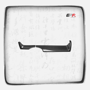 High Strength Autoclave Dry Carbon <b>Driver</b> Side Dashboard Screen Lower Protective Trim Pair For Left Hand Drive 2022-2025 Ioniq 5 - Product Image 1