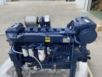 Moteur diesel marin turbocompressé SCDC Weichai WD12C327-15 327HP pour bateaux et propulsion marine de navires commerciaux
