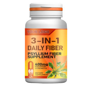 Suplemen serat Herbal Natural 99% psylilium Husk kapsul serat suplemen alternatif untuk bubuk dalam nutrisi olahraga - Product Image 1