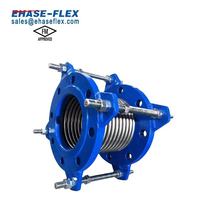 Junta de Expansión Axial de Acero Inoxidable para Tubería Corrugada de Alta Calidad, Aprobada por FM, Superficie Pintada, DN40-DN600
