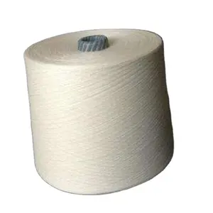 Популярная распродажа, Высококачественная хлопчатобумажная пряжа 40/1s, чесаная белая пряжа для плетения