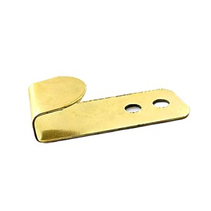 Gold Plated Metal Seven Shape <b>Hook</b> 25.6mm Length Double Hole For Mirror Cross Stitch Hanging Accessories - Product Image 5