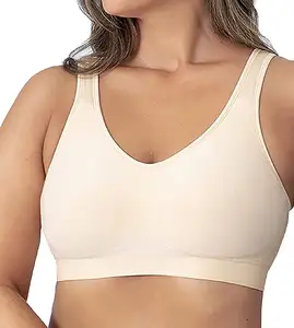 Reggiseno a compressione senza ferretto ad alto supporto per le donne da piccolo a taglie forti per l'uso quotidiano e offre supporto per la schiena