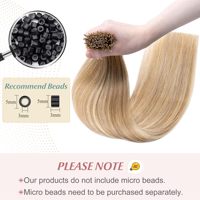Extensions Remy 100% Cheveux Humains Vierges Bruts Super Double Drawn Kératine I-tip Bandes Adhésives Cuticules Alignées Lisses Comme des Baguettes Vente en Gros