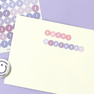 แผ่นสติกเกอร์กระดาษ A5สีสันสดใสแผ่นสติกเกอร์แพลนเนอร์รายวันรายสัปดาห์ - Product Image 5