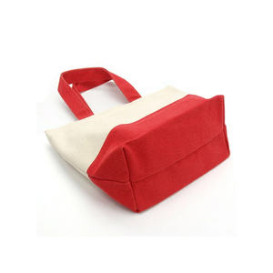 Bolsa de almuerzo de tela reciclada para la escuela, el trabajo, viajes y uso diario, con diseño ligero, material duradero y fácil de transportar. - Product Image 6